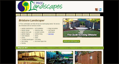 Desktop Screenshot of cpricelandscapes.com